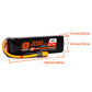 11.1V 2200mAh 3S 50C Smart G2 LiPo Battery: IC3