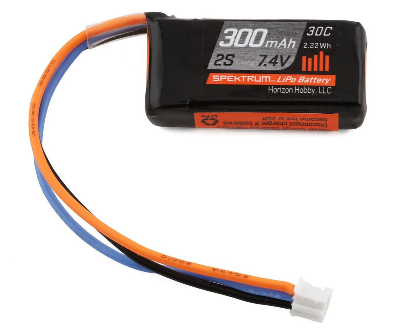 2S 30C LiPo Battery Pack w/PH Connector (7.4V/300mAh)