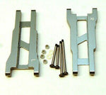 Silver Heavy Duty Front Suspen Arms W/ Lock Nut Hinge Pins