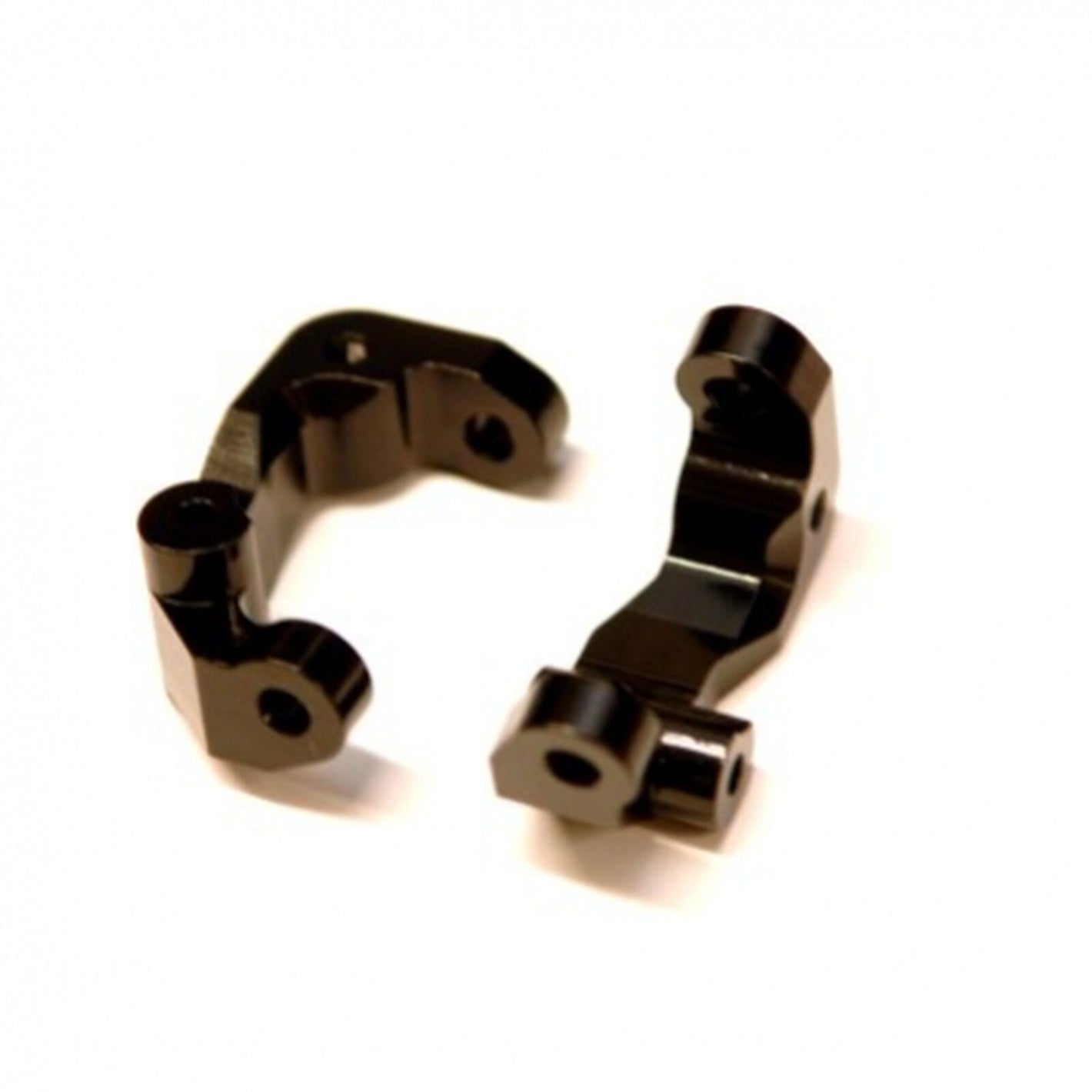 Black Aluminum Caster Blocks (2) DR10