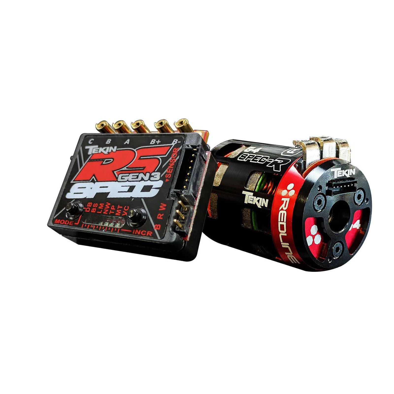 RS Gen3 SPEC Sensored Brushless ESC/Gen4 Spec R Motor Combo (13.5T)