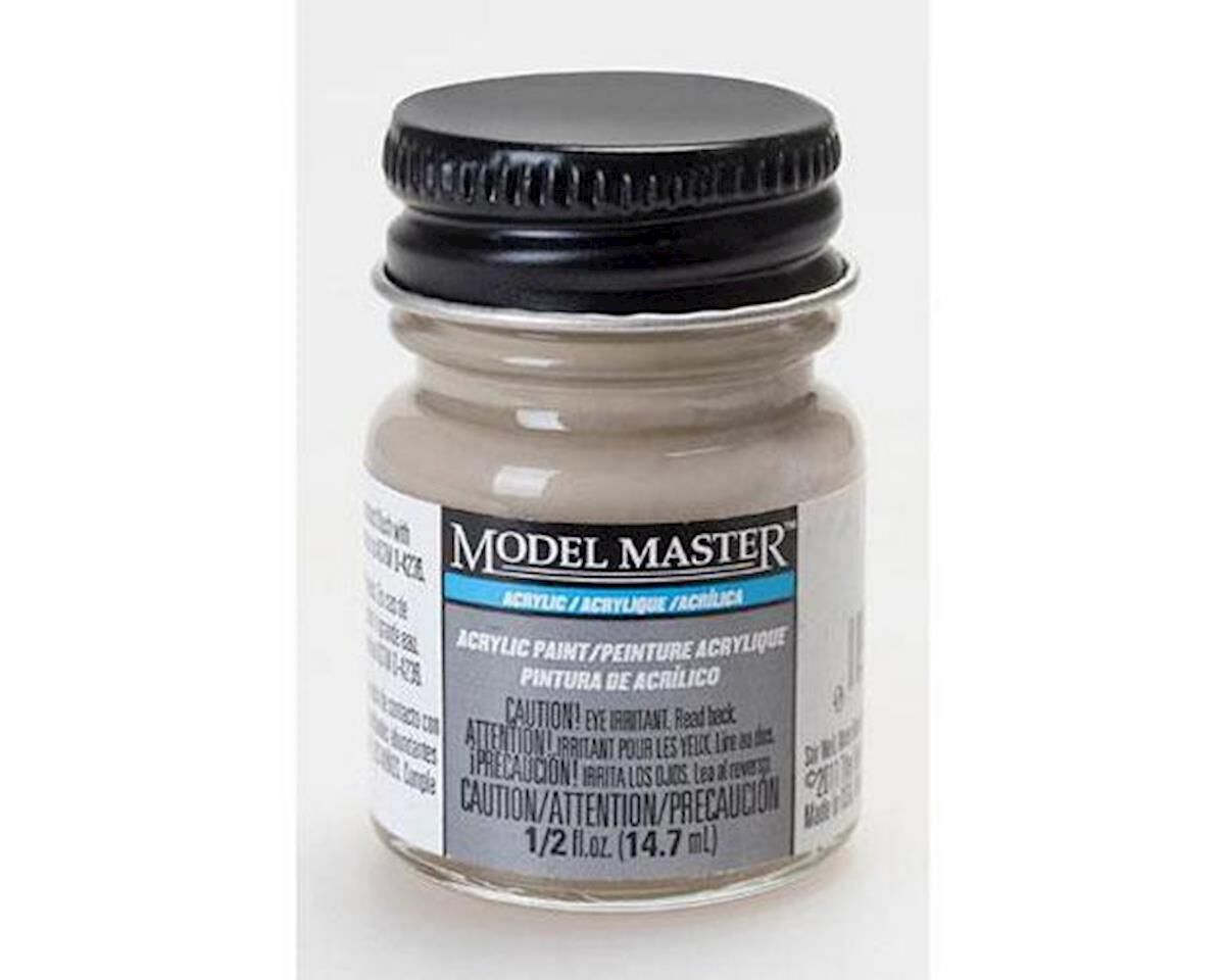 Model Master Paint, Flat Concrete Acrylic 1/2 Oz