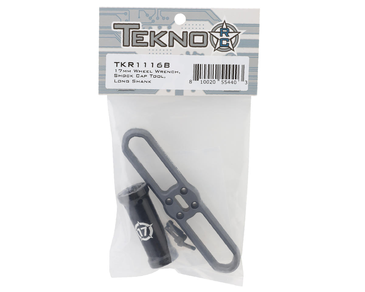 Tekno RC 17mm Wheel Wrench & Shock Cap Tool w/Long Shank