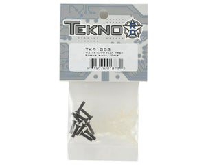 Tekno RC 2.5x10mm Flat Head Screws (10)