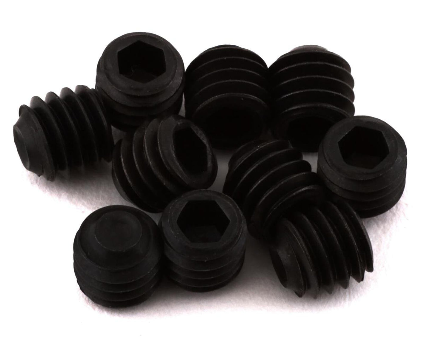 M4x4mm Set Screws (black, 10pcs)