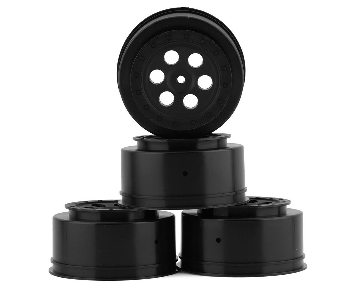 TR606 SCT Wheel (black, SCT410 offset, 4pcs)