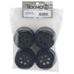 TR606 SCT Wheel (black, SCT410 offset, 4pcs)