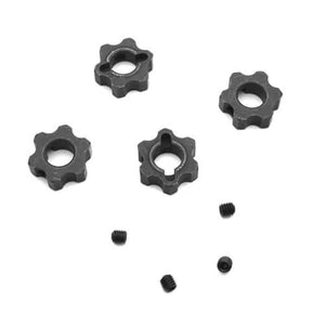 Wheel Hexes (steel w/ set screw, lightened, 12mm, SCT410/SL)
