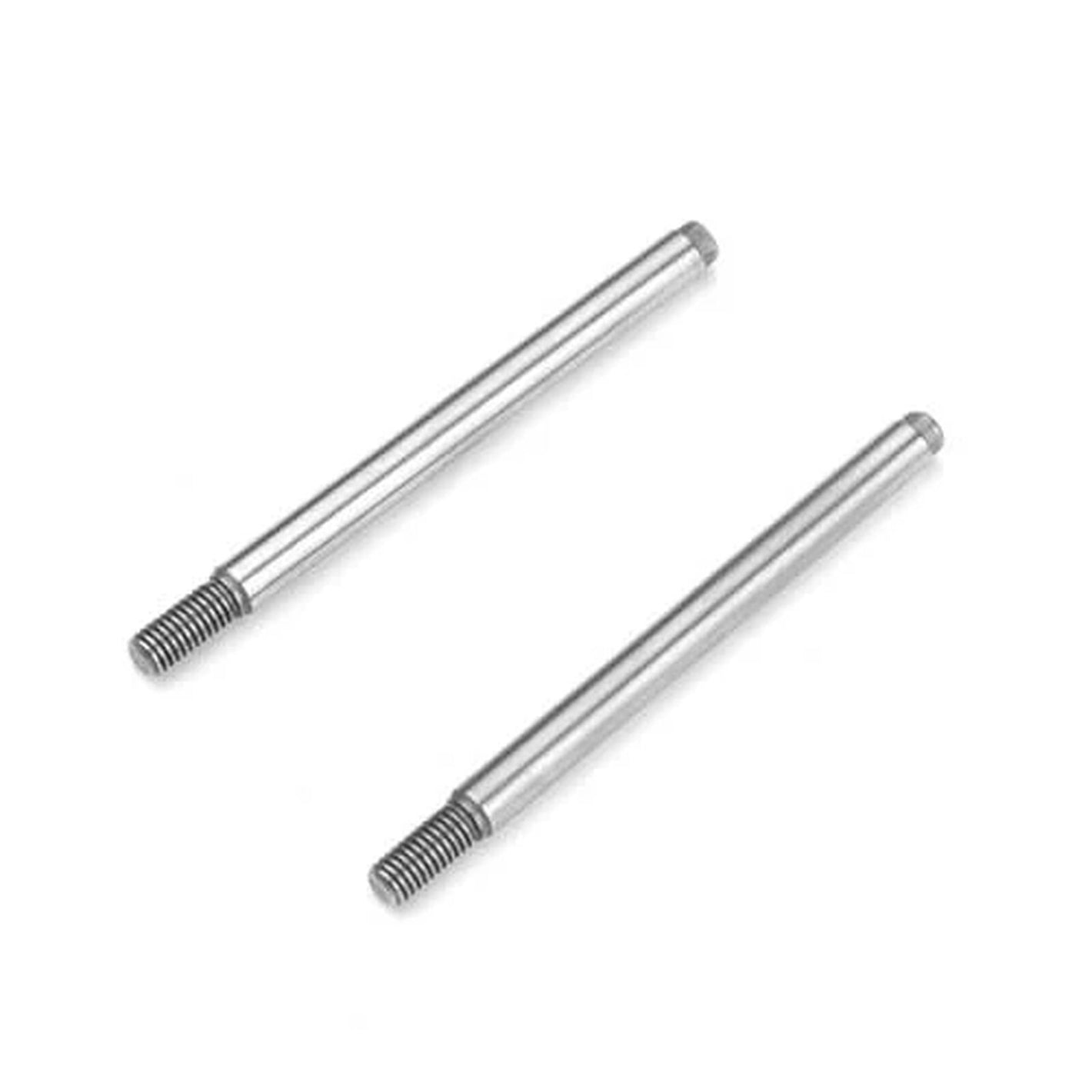 Shock Shafts (rear, steel, EB410, 2pcs)