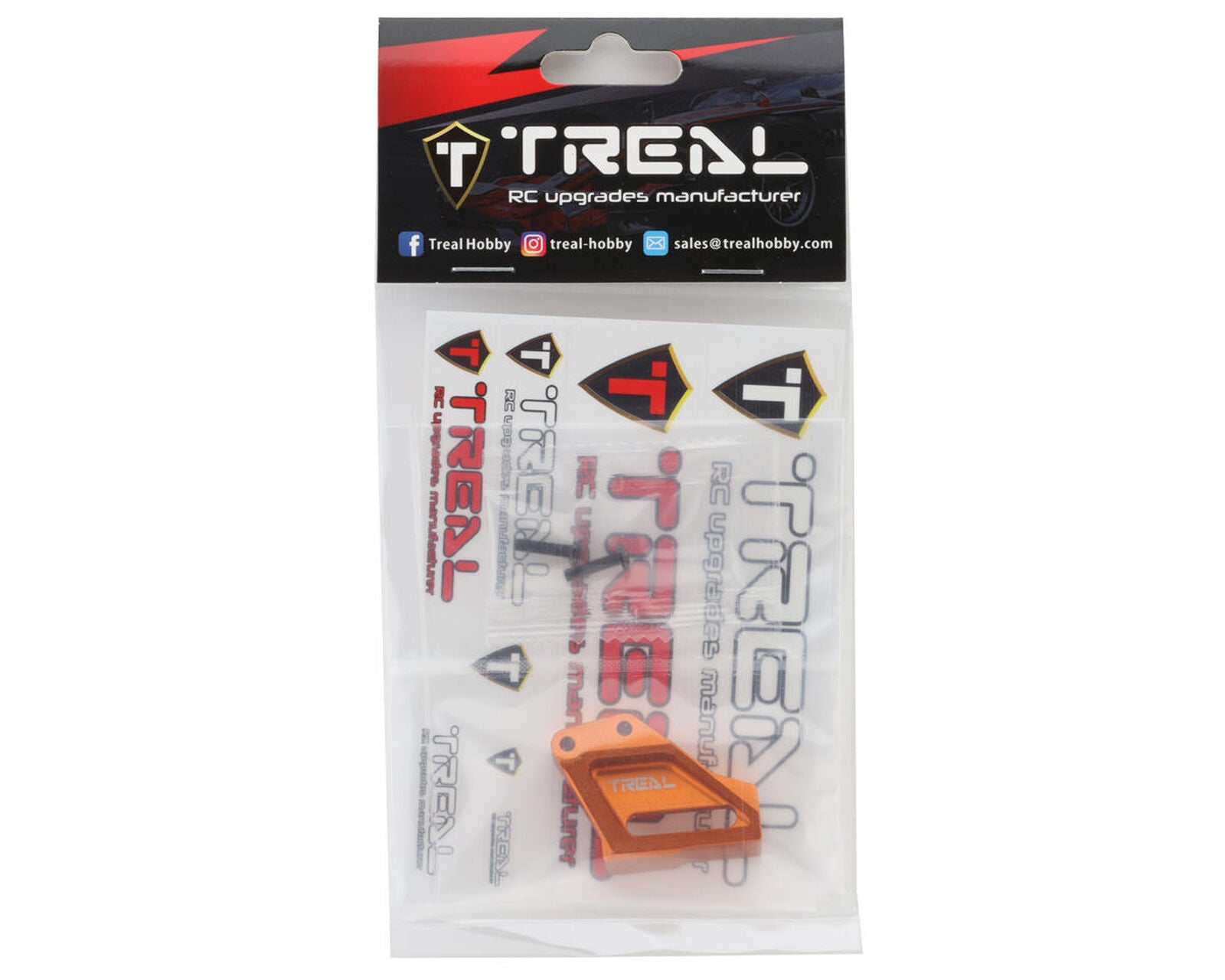 Treal Hobby Losi Promoto MX CNC Aluminum Chain Guard (Orange)