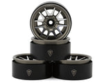 Type L 1.9" V-Spoke Beadlock Wheels (Titanium) (4)