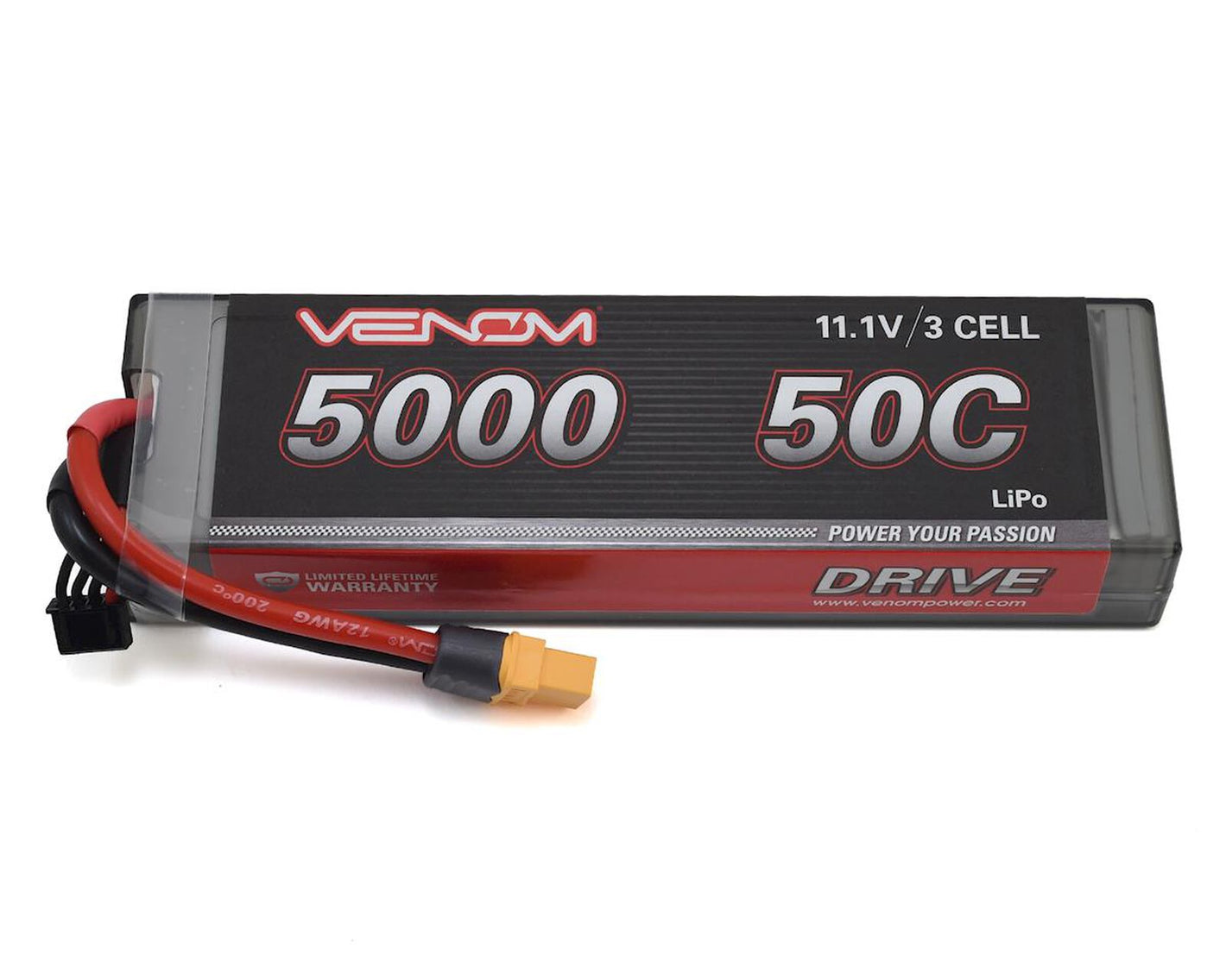 DRIVE 50C 3S 5000mAh 11.1V LiPo HC :UNI 2.0 Plug