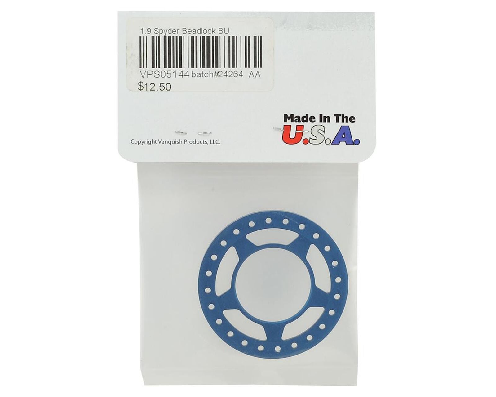 Spyder 1.9" Beadlock Ring (Blue)