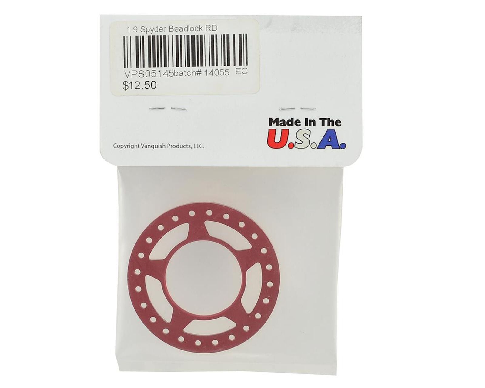 Spyder 1.9" Beadlock Ring (Red)