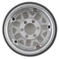 KMC XD127 Bully 1.9" Beadlock Crawler Wheels (Silver) (2)