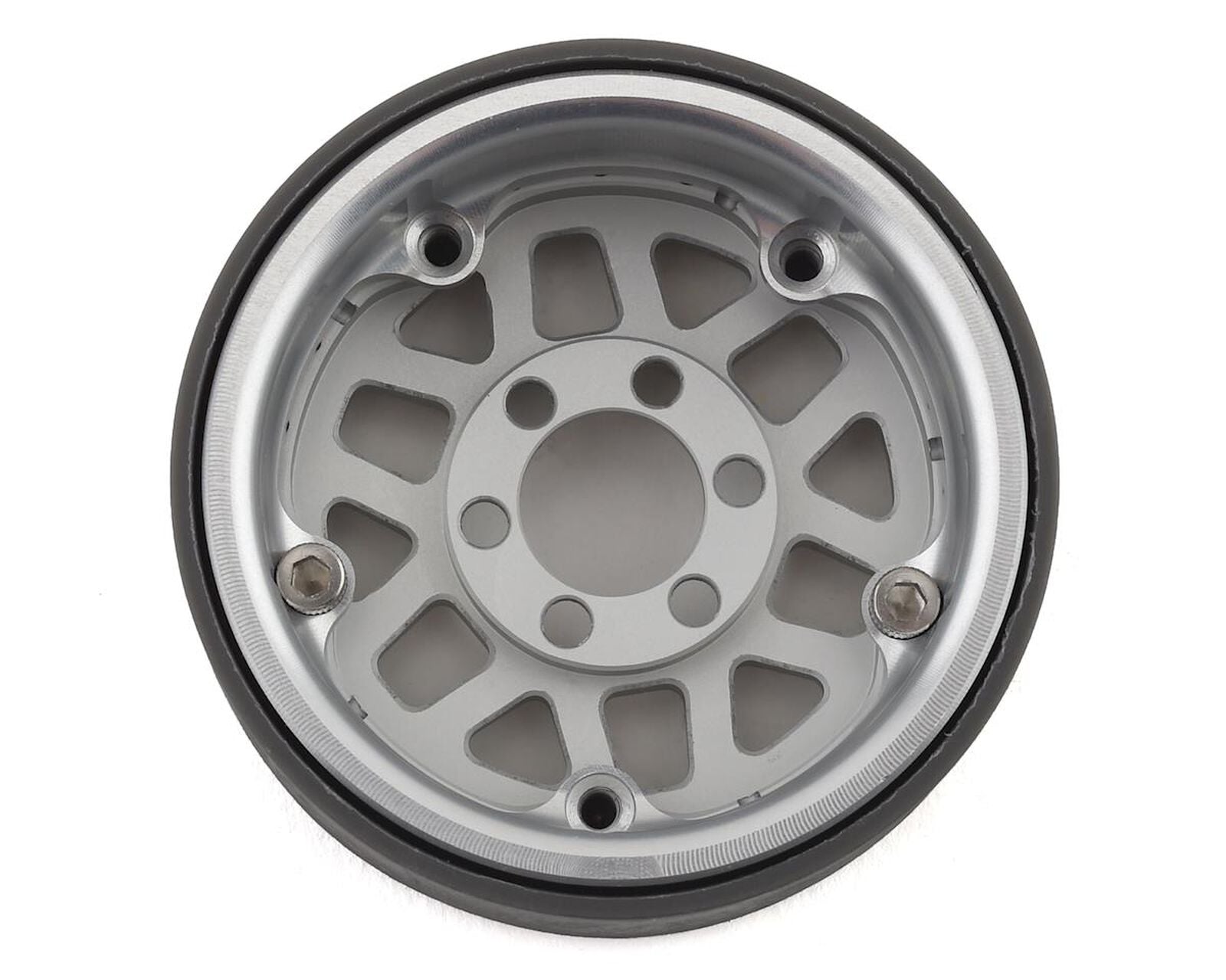 KMC XD229 Machete V2 1.9" Beadlock Crawler Wheels (Clear) (2)