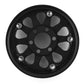 Method 101 V2 1.9" Beadlock Crawler Wheels (Black/Silver) (2)