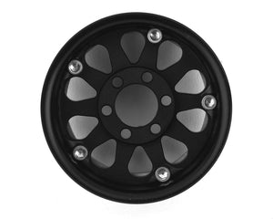Method 101 V2 1.9" Beadlock Crawler Wheels (Black/Silver) (2)