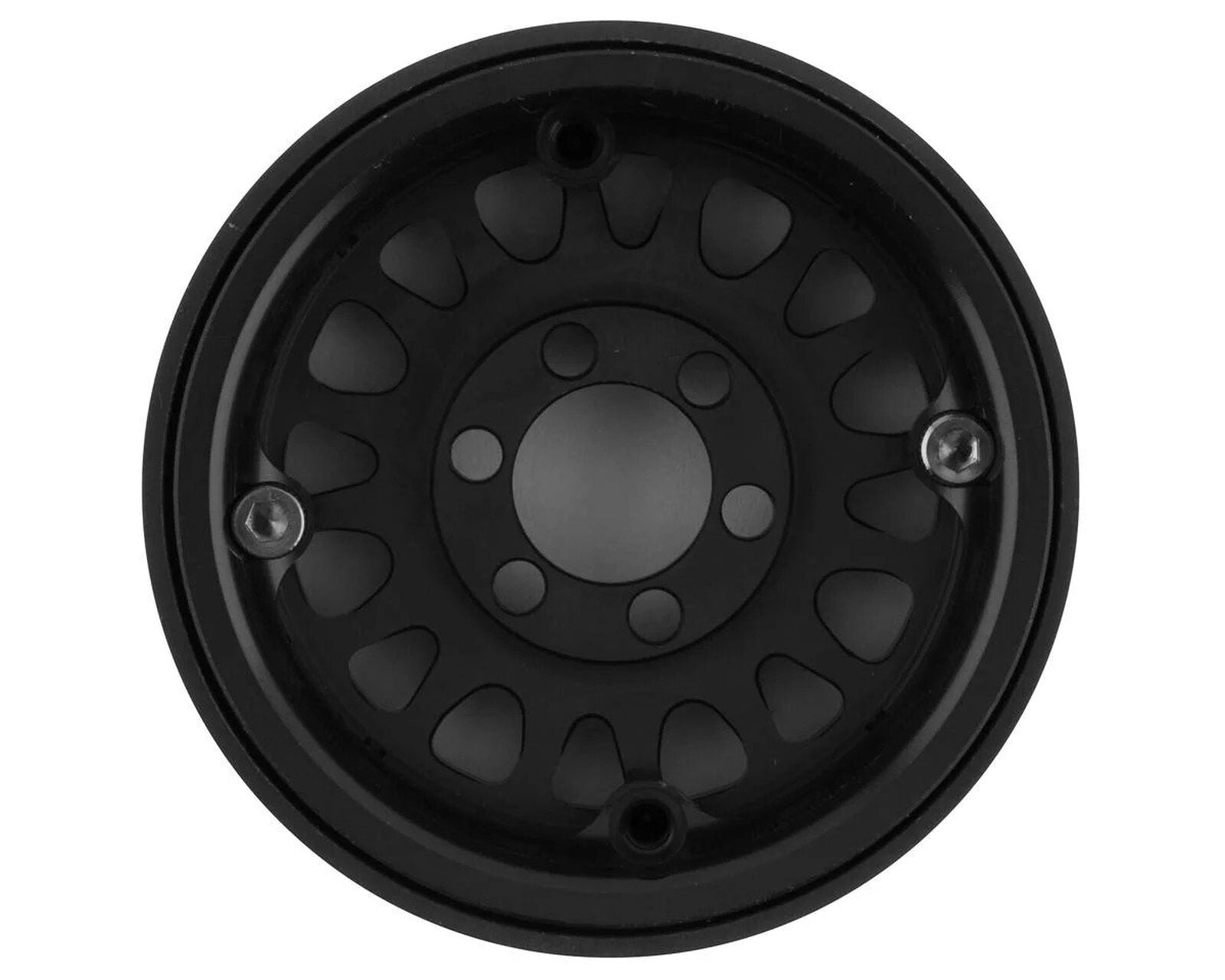 KMC KM445 Impact 1.9" Beadlock Crawler Wheels (Black) (2)