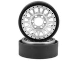 KMC KM445 Impact 1.9" Beadlock Crawler Wheels (Clear) (2)