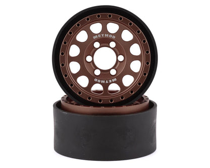 Method 105 1.9" Beadlock Crawler Wheels (Bronze) (2)