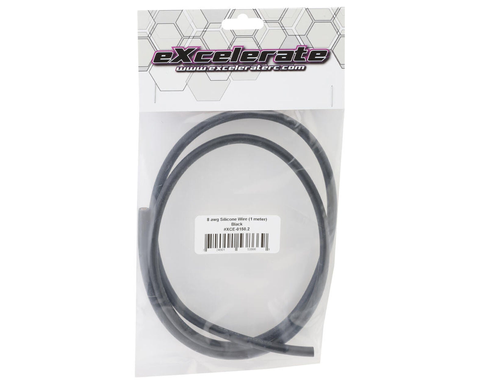 Silicone Wire (Black) (1 Meter) (8AWG)