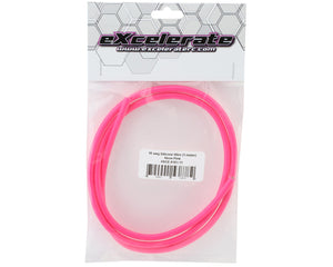 Silicone Wire (Neon Pink) (1 Meter) (10AWG)