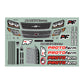 Protoform 1/10 ORT Truck Clear Body: Oval PRM122721
