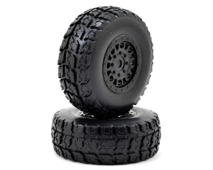 Front/Rear Premount Tire: 1/18 4WD Torment (2)