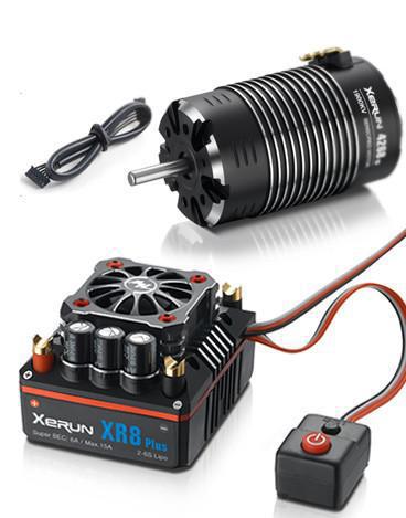 XeRun XR8 1/8 ESC, w/ G2 4268SD Sensored Motor - Combo (1900KV)