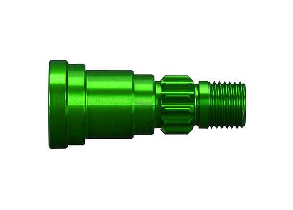 Traxxas X-Maxx/XRT Aluminum Stub Axle (Green) (use with TRA7750X) 7768G