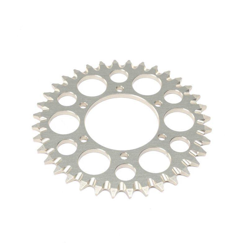 Hub Chain Sprocket, Hard Anodized: Promoto-MX