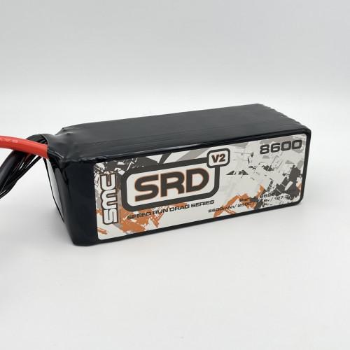 SMC SRD-V2 4S 14.8V-8600mAh-250C Speedrun pack EC5 86250-4S2P