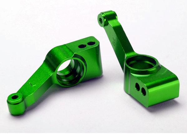 Carriers Stub Axle (Green-Anodized 6061-T6 Aluminum) (Rear) (2)