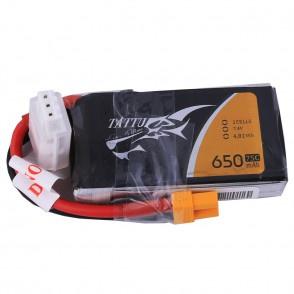 Tattu 3S1P 75C 11.1V 650mAh Lipo Battery Pack with XT30 Plug (TA2325) / STORE