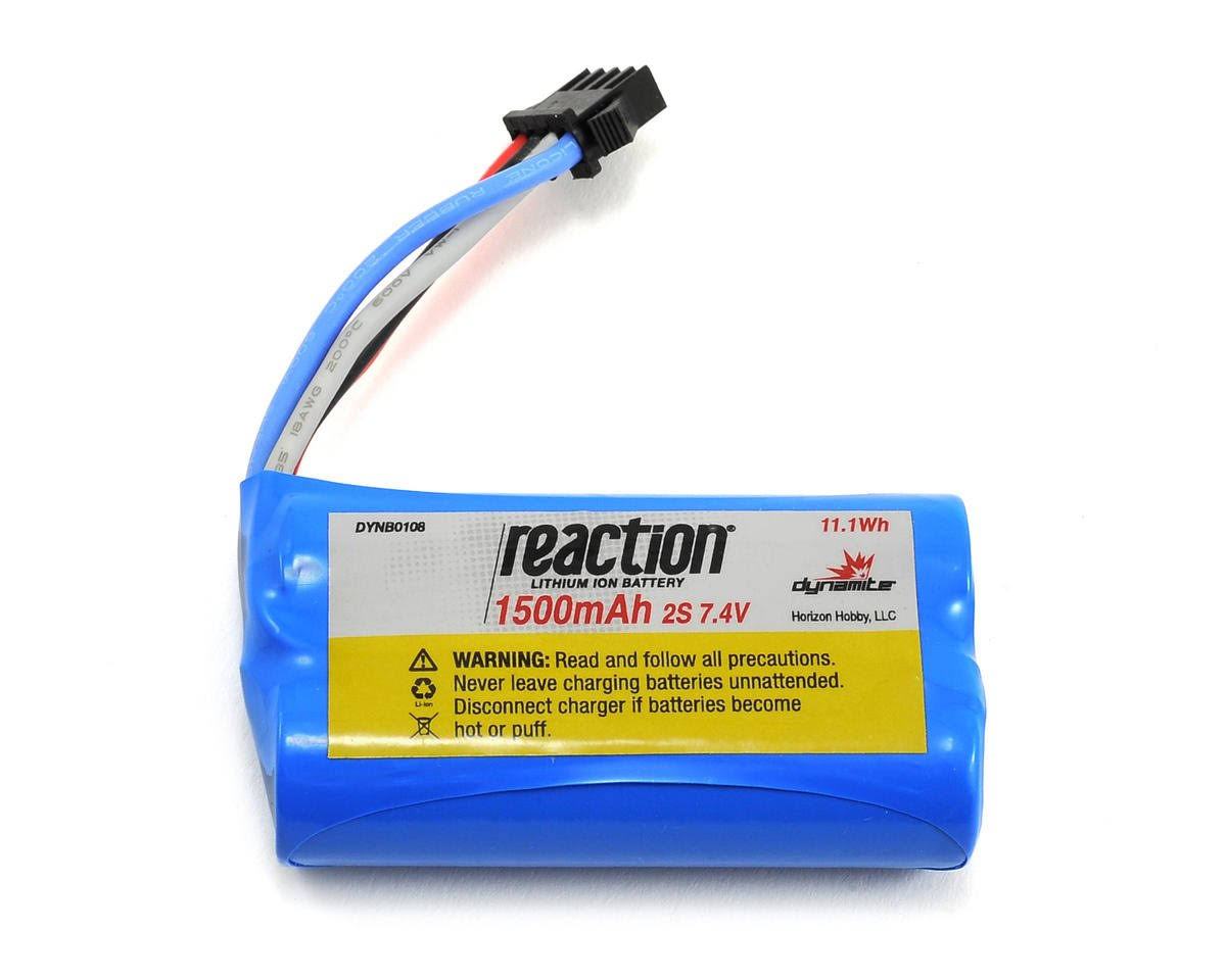 7.4V 1500mAh 2S Li-Ion: PRB React 17