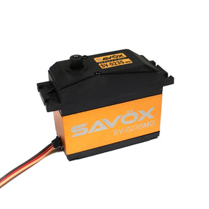 Savox SAVSV0235MG HIGH VOLTAGE 1/5 SCALE SERVO 0.15/486 @7.4V