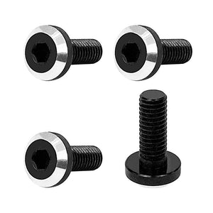 Perfect Center Ultralite Alum Screws, 3mm Neck, M3x8, 4pcs