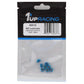 1UP Racing 3mm Aluminum Locknuts (Blue) (8) 1UP80515
