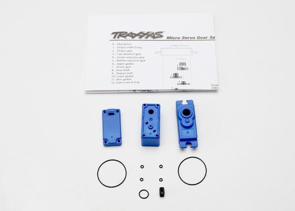 Traxxas 2081 - Servo case/ gaskets (for 2080 micro waterproof servo)