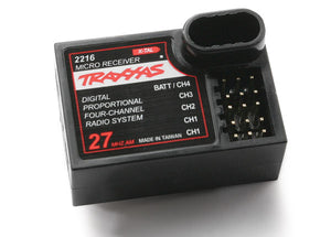 Traxxas  RECEIVER, MICRO, 4-CHANNEL 2216