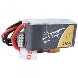 Tattu 11.1V 75C 3S 450mAh Lipo Battery Pack with XT30 Plug (TA2172) / STORE