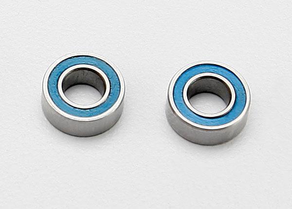 Traxxas 4x8x3mm Blue Rubber Sealed Ball Bearings (2) 7019