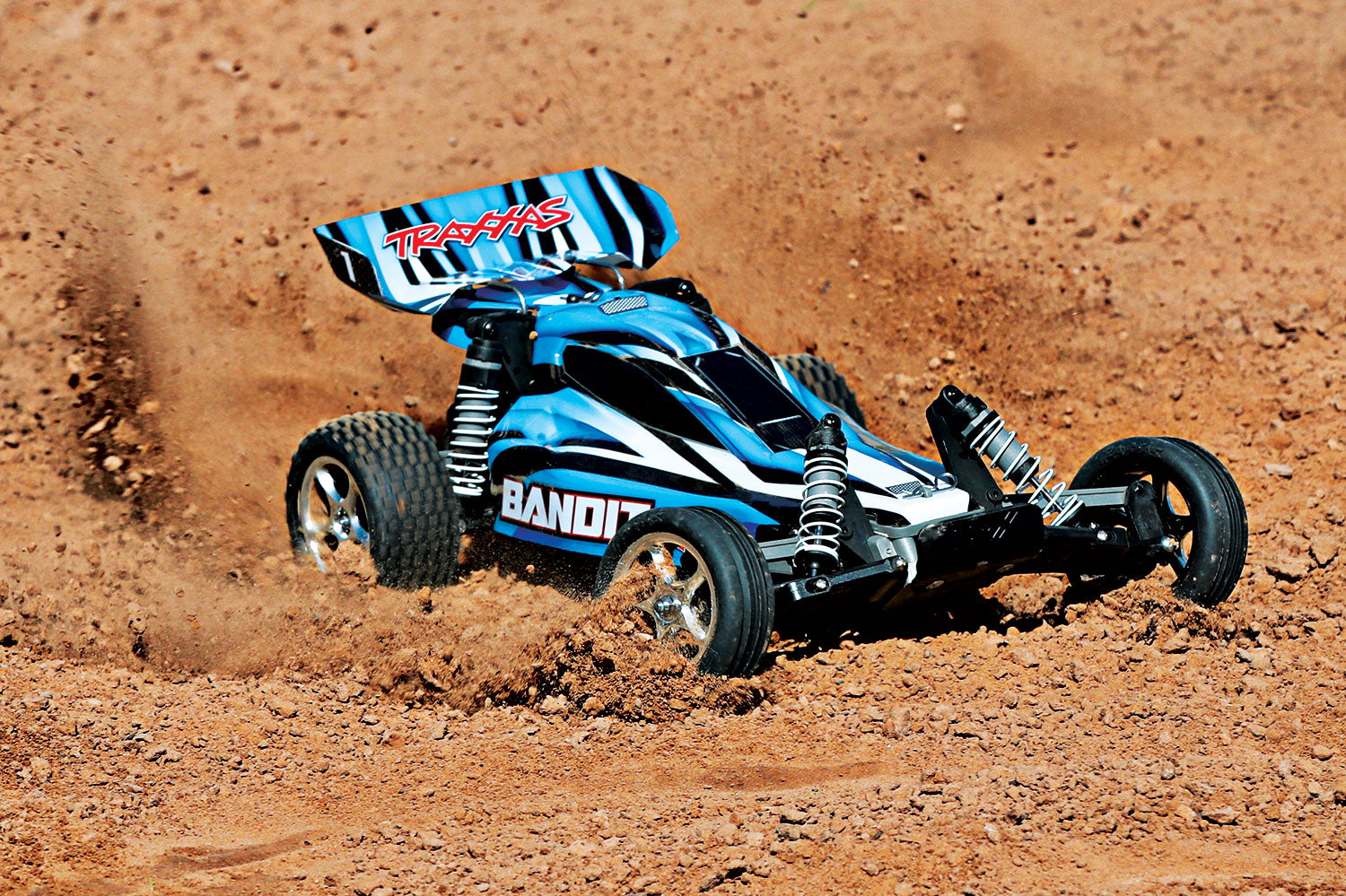 Traxxas Bandit 1/10 RTR 2WD Electric Buggy (Blue) XL 24054-1BLUE