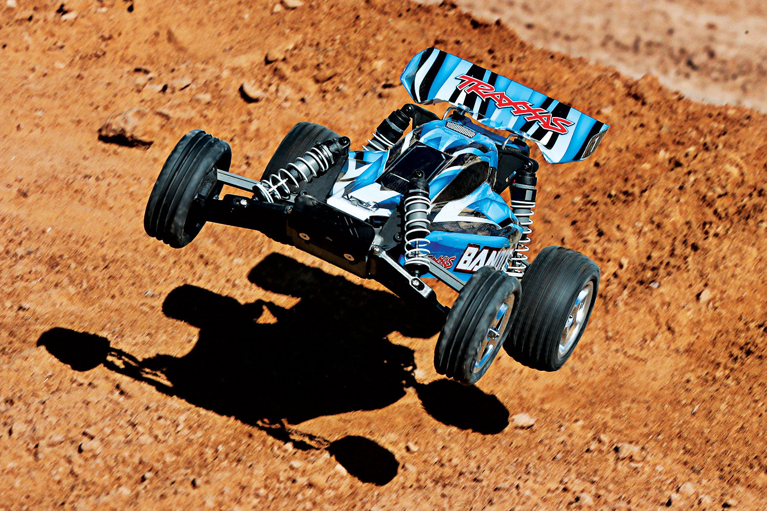 Traxxas Bandit 1/10 RTR 2WD Electric Buggy (Blue) XL 24054-1BLUE