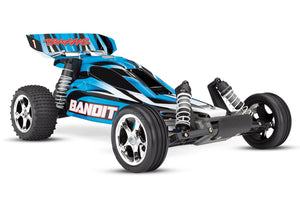 Traxxas Bandit 1/10 RTR 2WD Electric Buggy (Blue) XL 24054-1BLUE