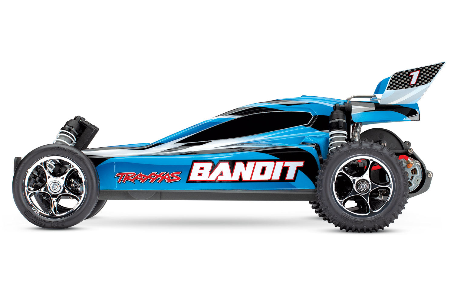 Traxxas Bandit 1/10 RTR 2WD Electric Buggy (Blue) XL 24054-1BLUE