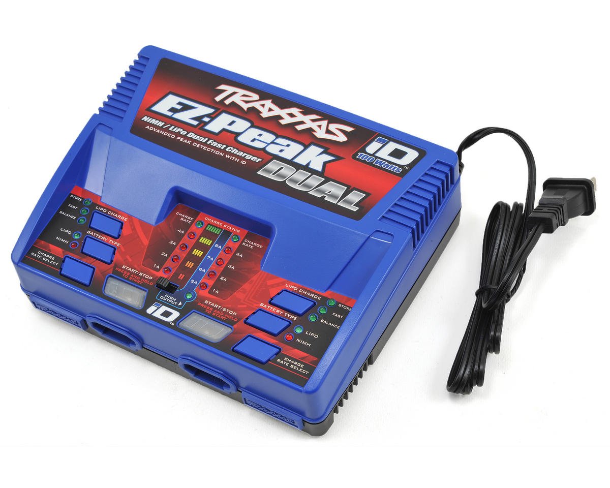 Traxxas EZ-Peak Dual Multi-Chemistry Battery Charger w/Auto iD (3S/8A/100W) 2972