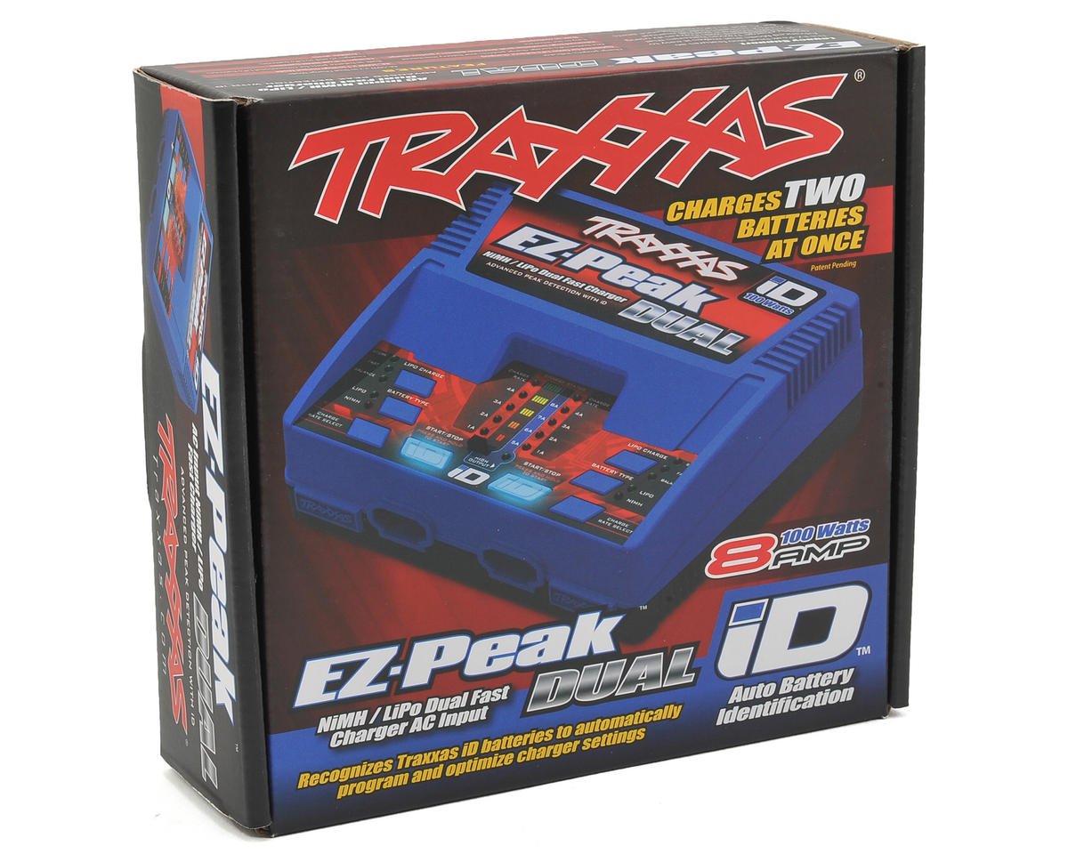 Traxxas EZ-Peak Dual Multi-Chemistry Battery Charger w/Auto iD (3S/8A/100W) 2972