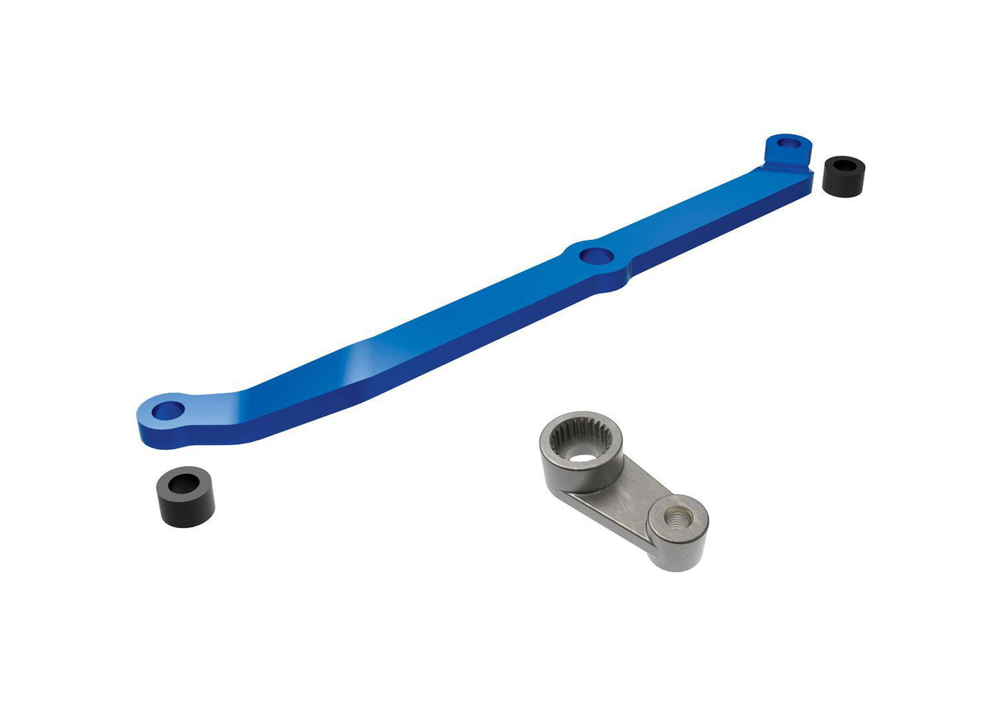 Steering Link, Aluminum (Blue) Servo Horn